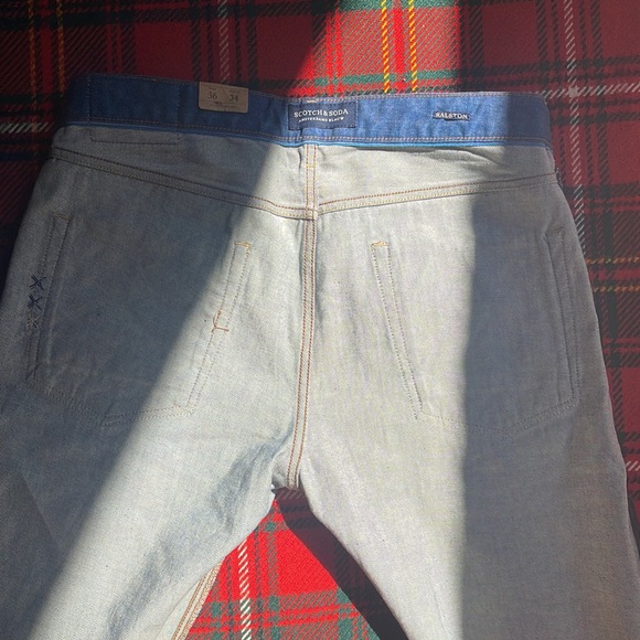 NWT Scotch & Soda 36W 34L Ralston jeans, unworn denim. - Picture 9 of 10